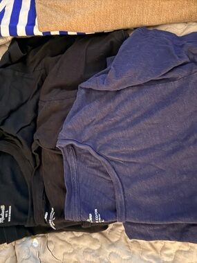 J. Crew Cream Crewneck Short Sleeve Tee.